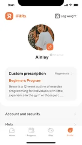 iFitRx screenshot 4