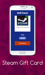 Steam Gift Card screenshot 1