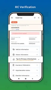 Find RC/DL detail | Logilocker screenshot 1