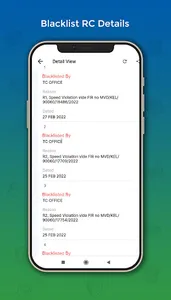Find RC/DL detail | Logilocker screenshot 2