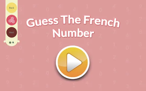 SensoryBox-French Numbers screenshot 1