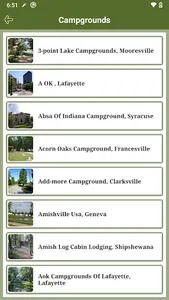 Indiana State RV Parks & Campg screenshot 2