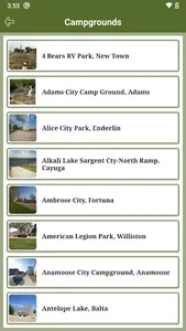 North Dakota State RV Parks &  screenshot 2