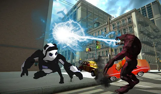 Iron Panda Fighting: Robot kun screenshot 1
