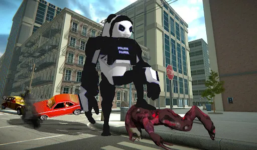 Iron Panda Fighting: Robot kun screenshot 4