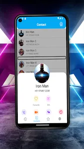 Iron Hero Man Video Fake Call screenshot 5