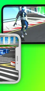 Flying Superhero 3D: vegas Maf screenshot 2