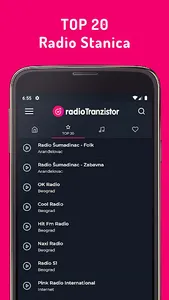 Radio Tranzistor Srbija - Radi screenshot 2