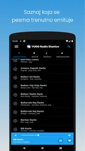 Yugo Radio Stanice - EX YU Rad screenshot 1