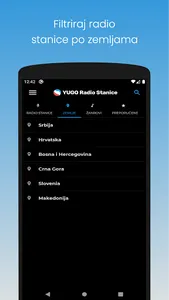 Yugo Radio Stanice - EX YU Rad screenshot 2