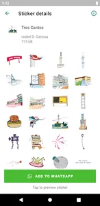 Stickers - Tres Cantos, una ci screenshot 4