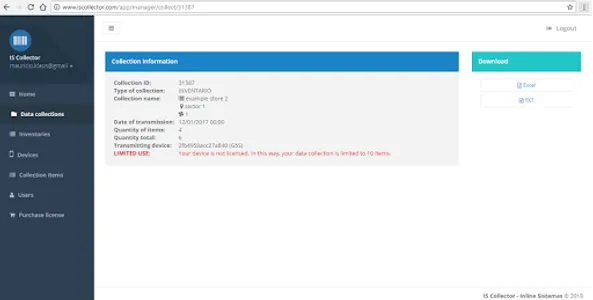 IS Collector - Physical count screenshot 7