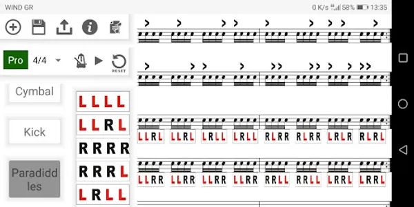 Drum Patterns Creator screenshot 0