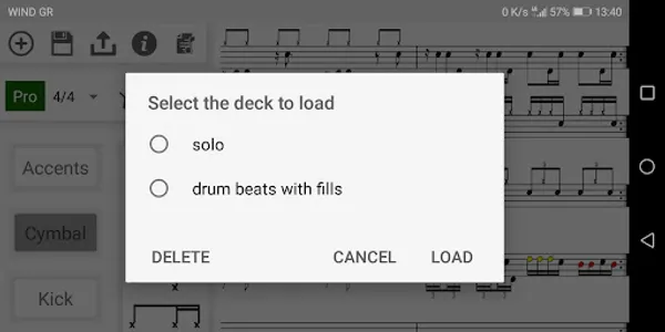 Drum Patterns Creator screenshot 1