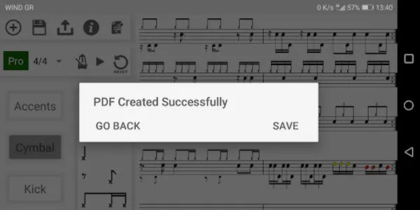 Drum Patterns Creator screenshot 2