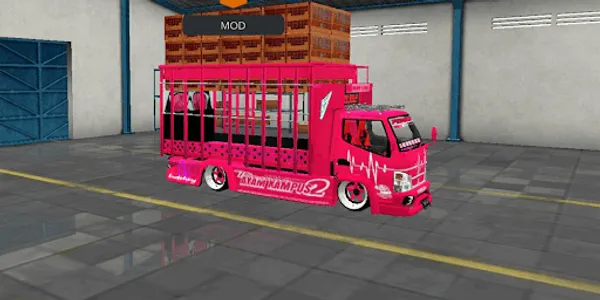 Mod Bussid Truk Oleng Mbois screenshot 1