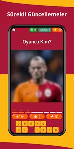 Galatasaray - Futbolcu Kim screenshot 2
