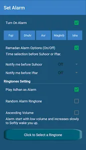 Auto Azan Alarm screenshot 2