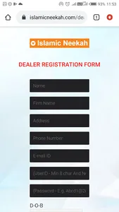 IslamicNeekah.com Musliim Matr screenshot 1
