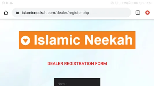 IslamicNeekah.com Musliim Matr screenshot 2