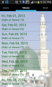 Islamic Calendar & Places 2021 screenshot 3