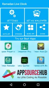 Islamic Live Clock Wallpaper & screenshot 2