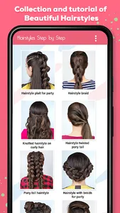 Girls Hairstyles Step by Step screenshot 1