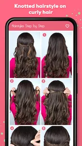 Girls Hairstyles Step by Step screenshot 3