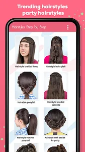 Girls Hairstyles Step by Step screenshot 4