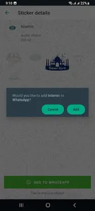 Whatsapp sticker Ramadan 1444H screenshot 5