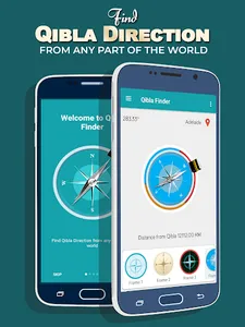 Qibla Direction Finder screenshot 1