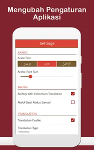Al Quran Bahasa Indonesia MP3 screenshot 4