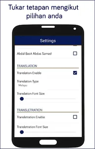 Al Quran Bahasa Melayu MP3 - T screenshot 5