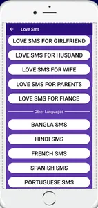 Heart Touching Love SmS screenshot 2
