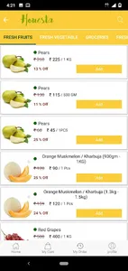 Honesta- Fresh Fruits, Vegetab screenshot 2