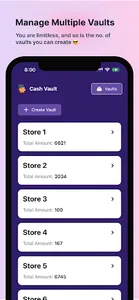 Cash Vault - Record Your Cash screenshot 2