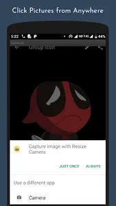 Resize Camera - Click Compress screenshot 3