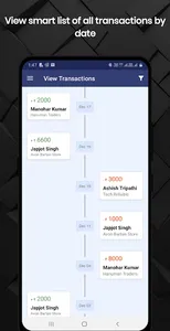 Transactions List Lite - Khata screenshot 0
