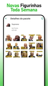 Figurinhas Bolsonaro Esquerda  screenshot 2