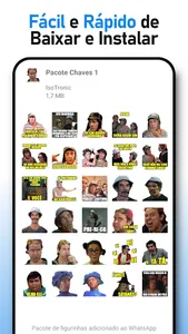 Figurinhas Animadas Chaves em  screenshot 1