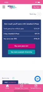 Istanbul E-pass screenshot 3