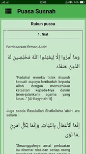 Panduan Puasa Wajib & Sunnah screenshot 10