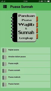 Panduan Puasa Wajib & Sunnah screenshot 15