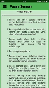 Panduan Puasa Wajib & Sunnah screenshot 16