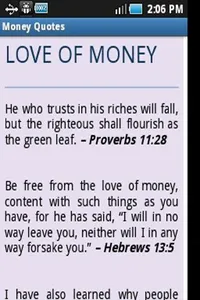 Money Quotes from Bible Verses screenshot 6