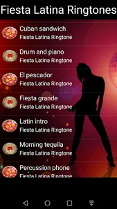 Fiesta Latina Ringtones screenshot 7