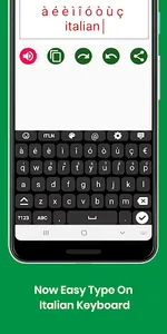 Italian Keyboard by Infra screenshot 1