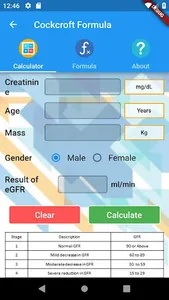 Xiga eGFR Calculator screenshot 1