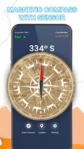 Compass App: Digital Compass screenshot 1