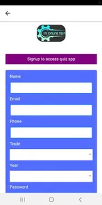 ITI Online Test screenshot 1